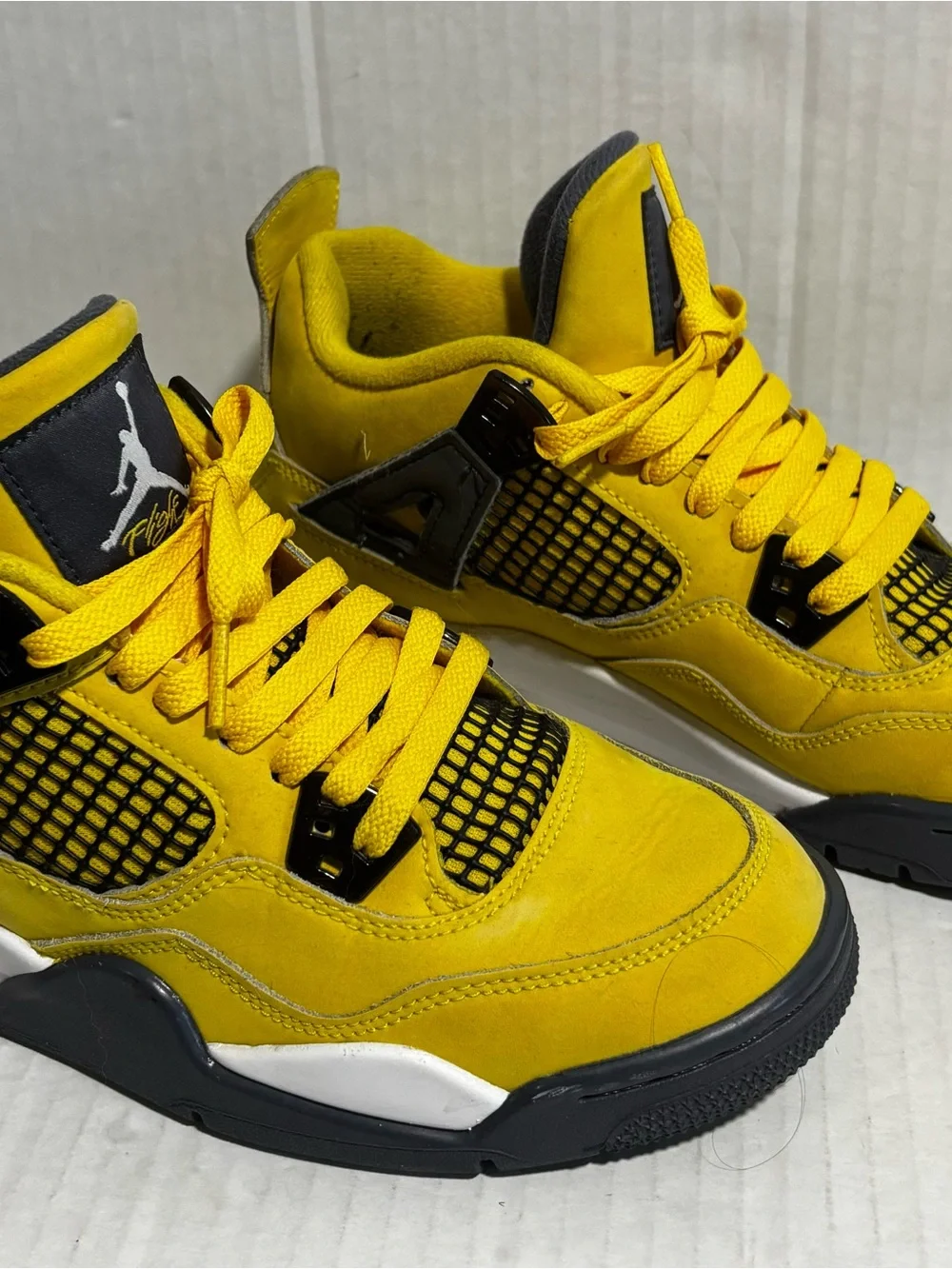 Jordan Men’s Sneakers in Yellow and Black